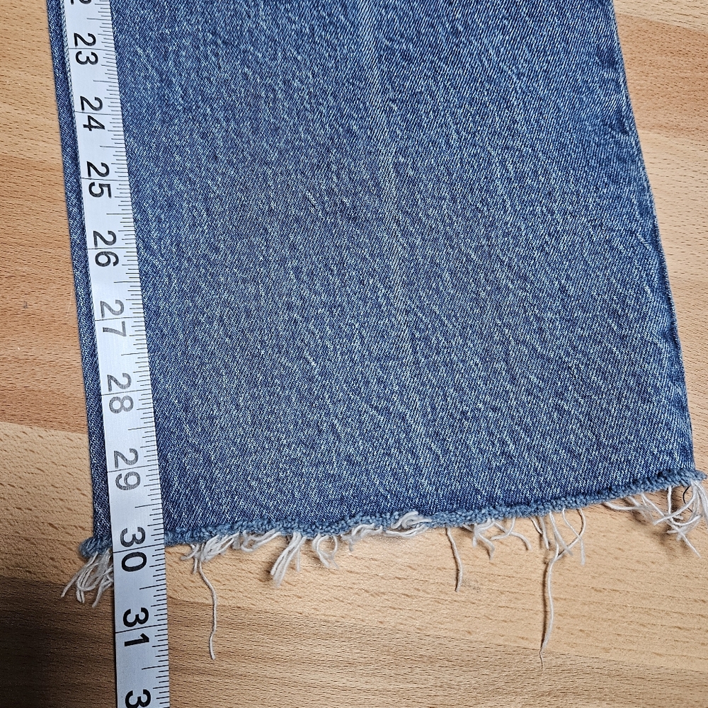 Abercrombie & Fitch 90s Straight Ultra High Rise Jeans 34/18R - Picture 7 of 7